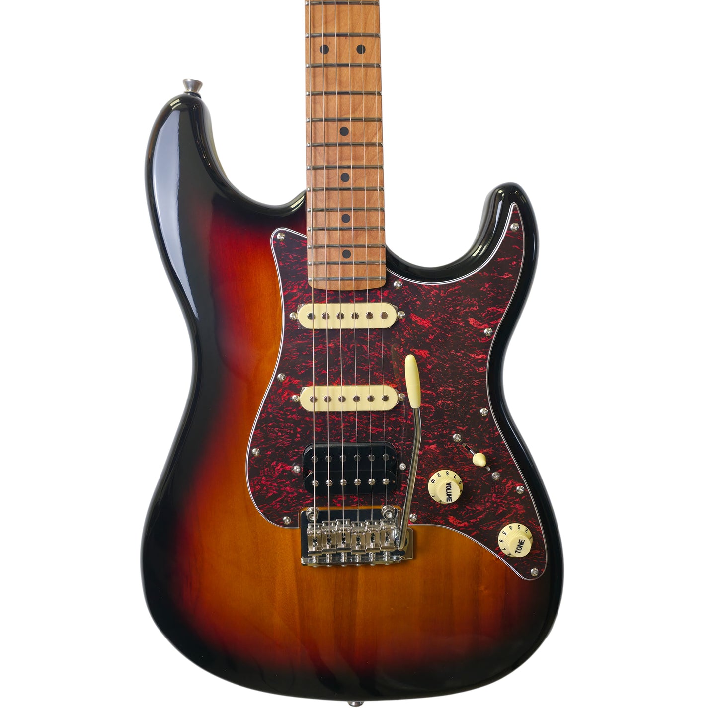 Electric Guitar Jet Guitars JS400 SB Sunburst Free Setup