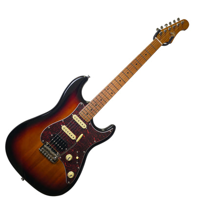 Electric Guitar Jet Guitars JS400 SB Sunburst Free Setup