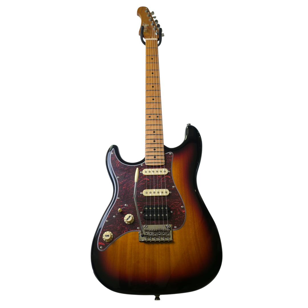 Electric Guitar Jet Guitars JS400 SB LH Sunburst Left Handed Free Setup