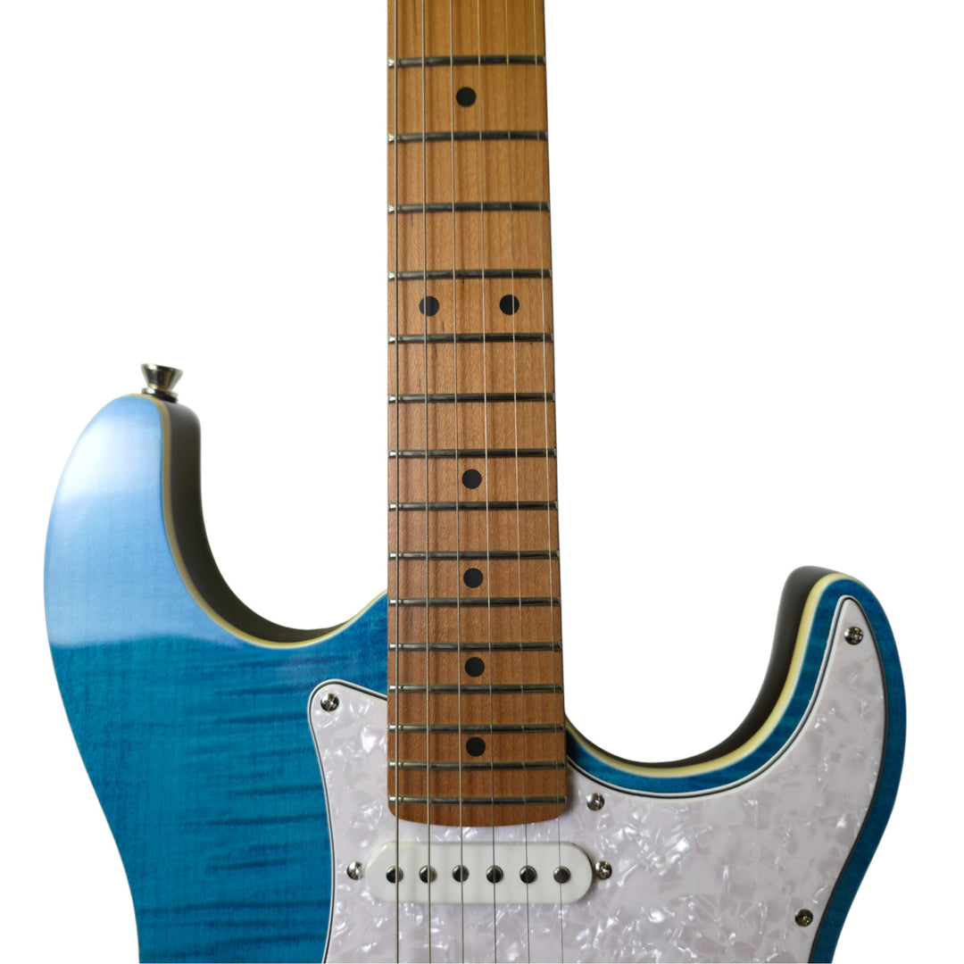 Electric Guitar Jet Guitars JS450 OBL Ocean Blue Free Setup