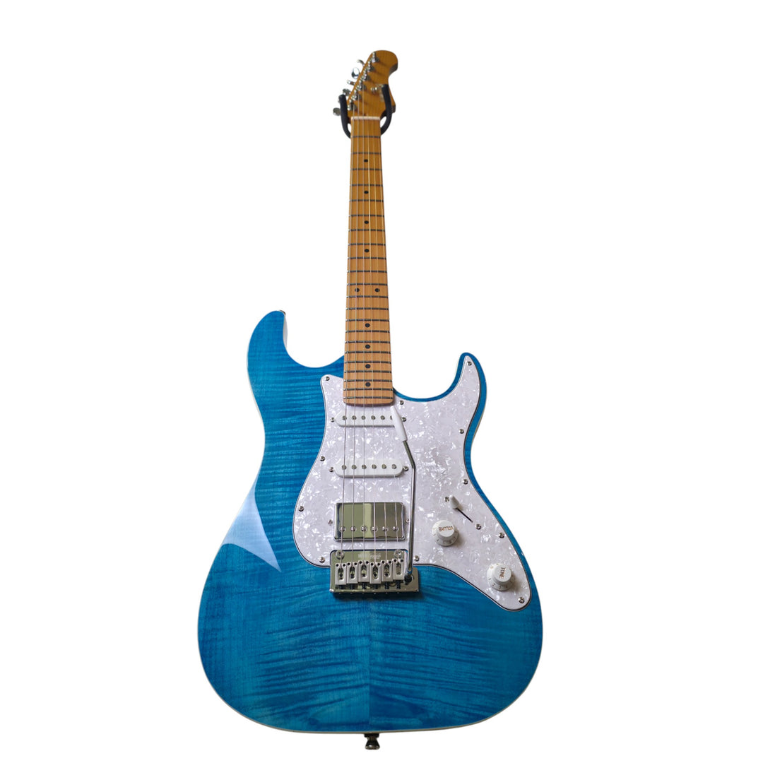 Electric Guitar Jet Guitars JS450 OBL Ocean Blue Free Setup
