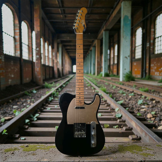 Electric Guitar Jet Guitars JT350 BK KR Kairon Limited Edition Free Setup