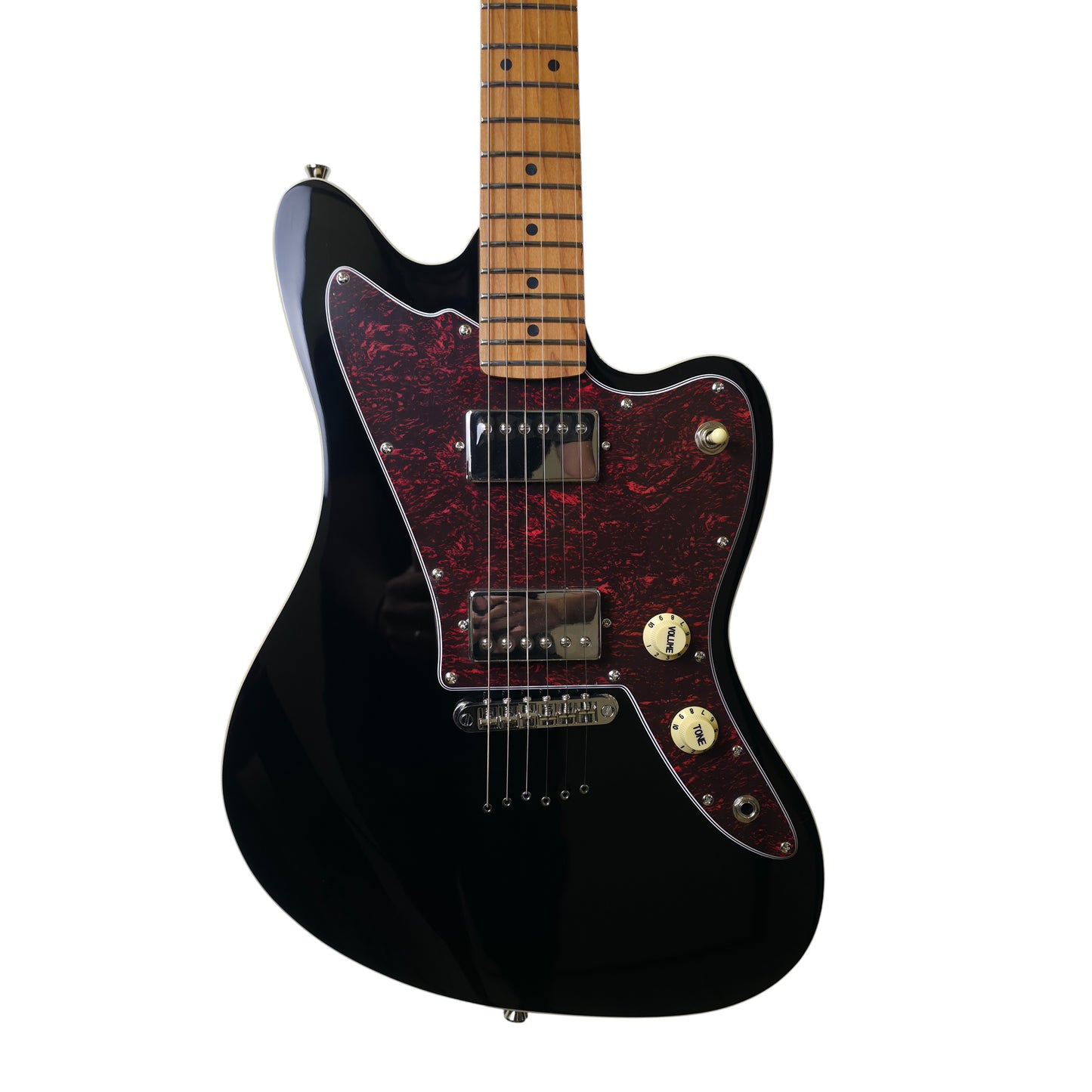 Electric Guitar Jet Guitars JJ350 BK Black Free Setup