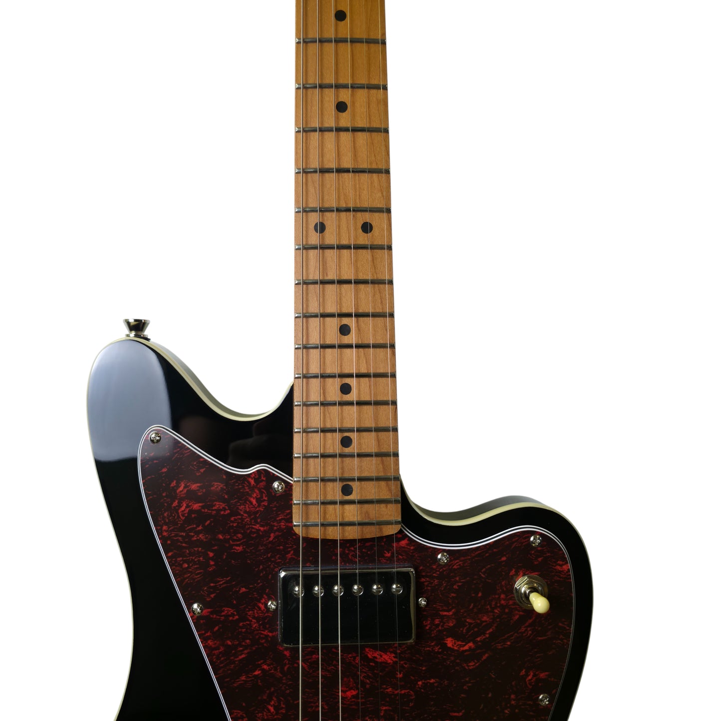 Electric Guitar Jet Guitars JJ350 BK Black Free Setup