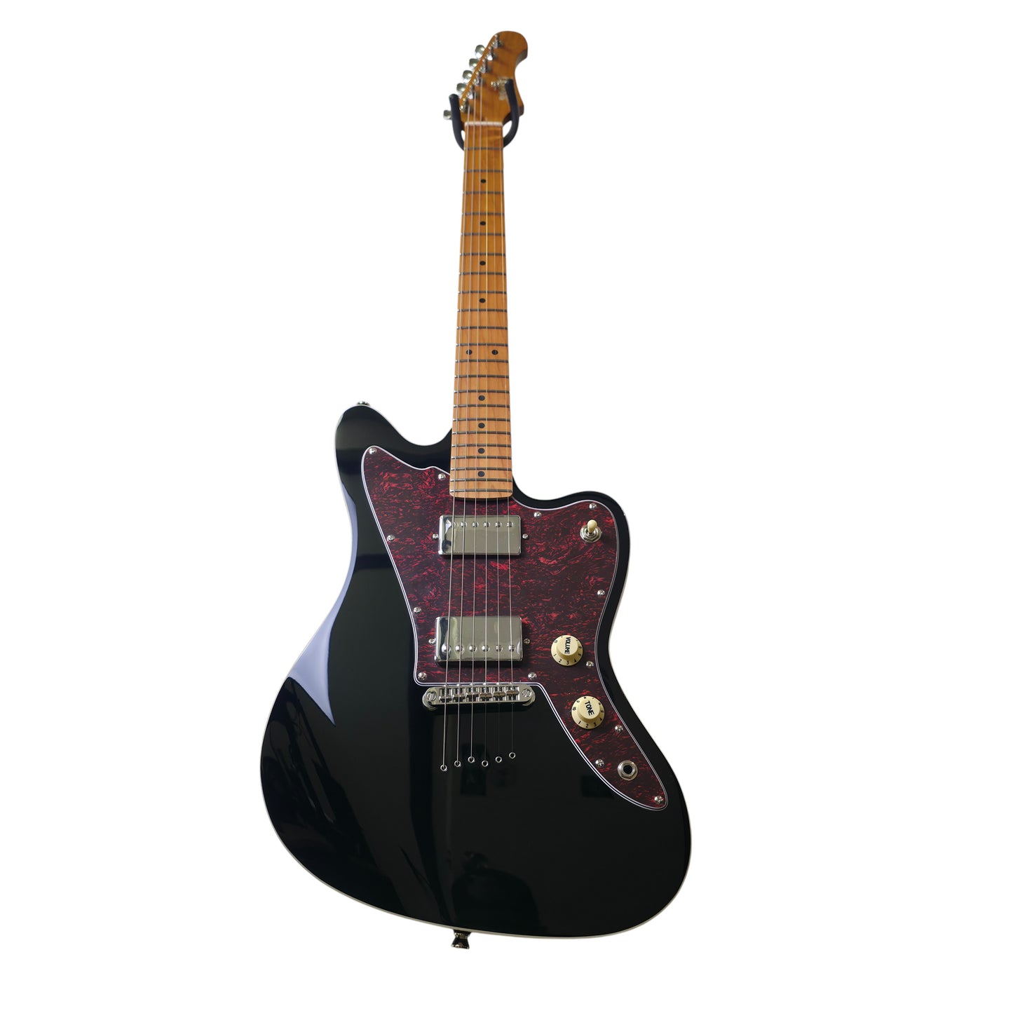 Electric Guitar Jet Guitars JJ350 BK Black Free Setup
