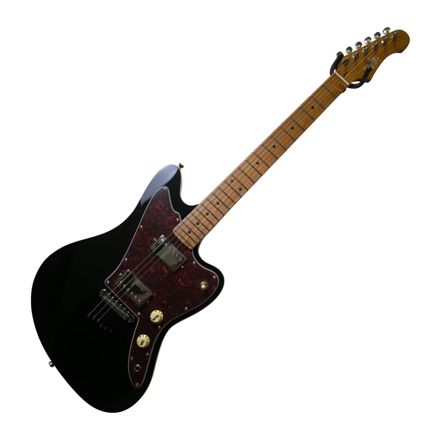 Electric Guitar Jet Guitars JJ350 BK Black Free Setup