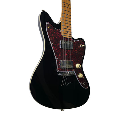 Electric Guitar Jet Guitars JJ350 BK Black Free Setup