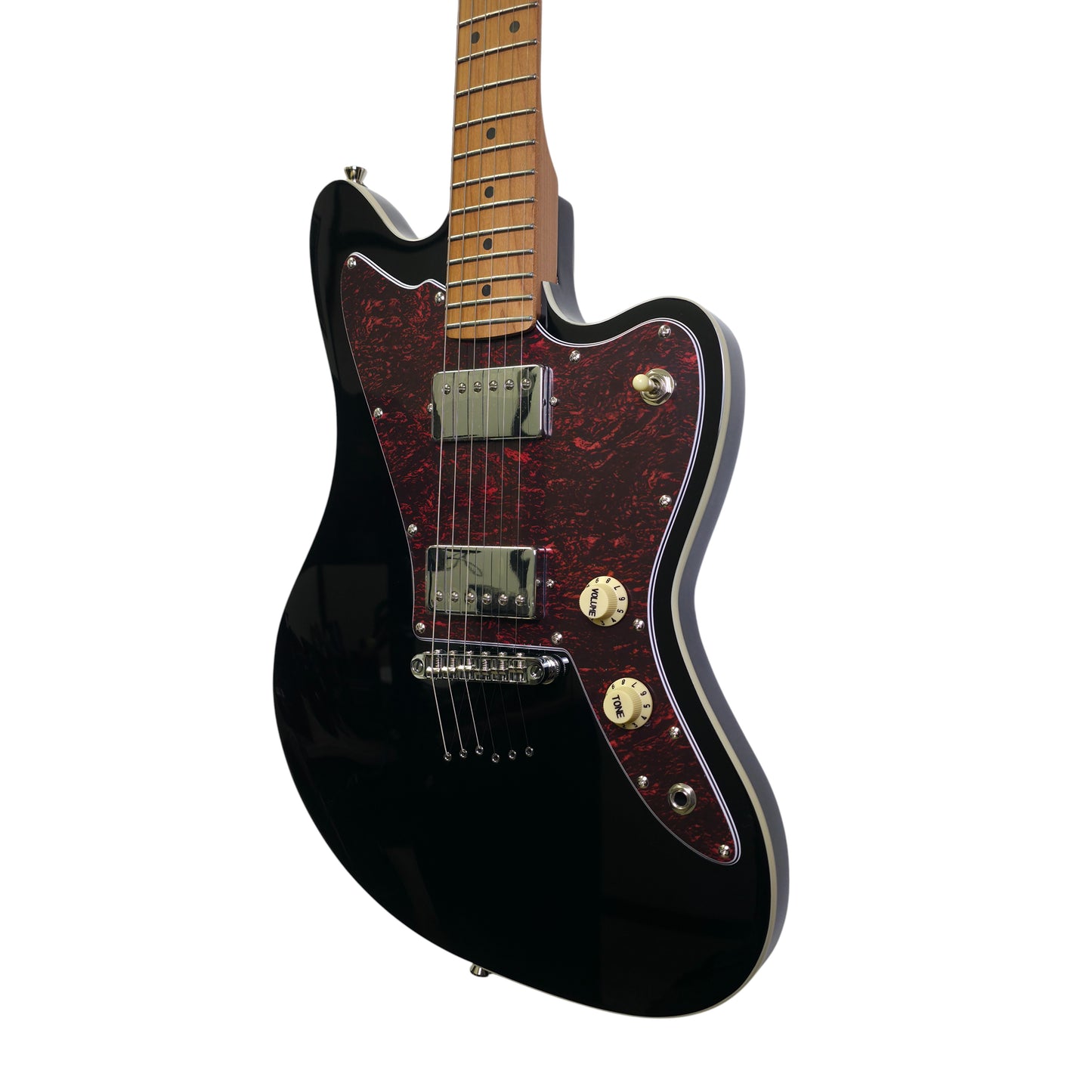 Electric Guitar Jet Guitars JJ350 BK Black Free Setup