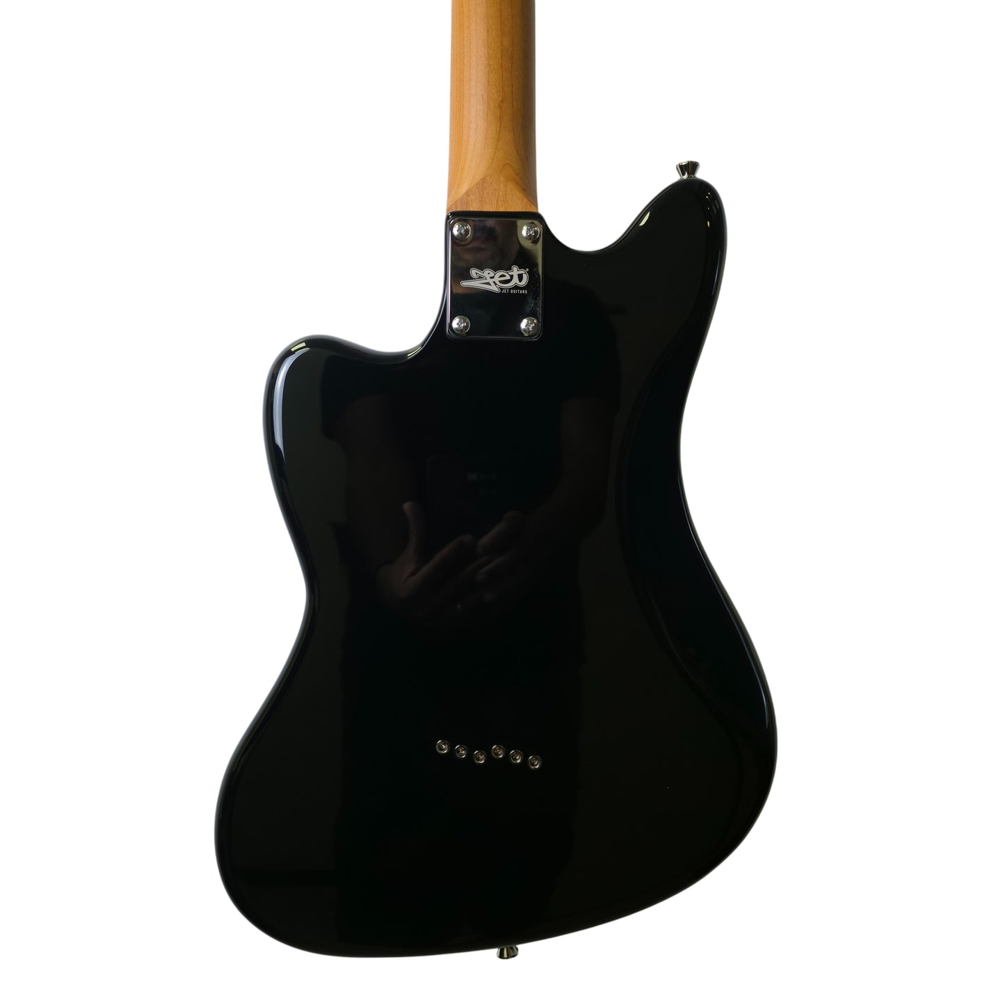 Electric Guitar Jet Guitars JJ350 BK Black Free Setup