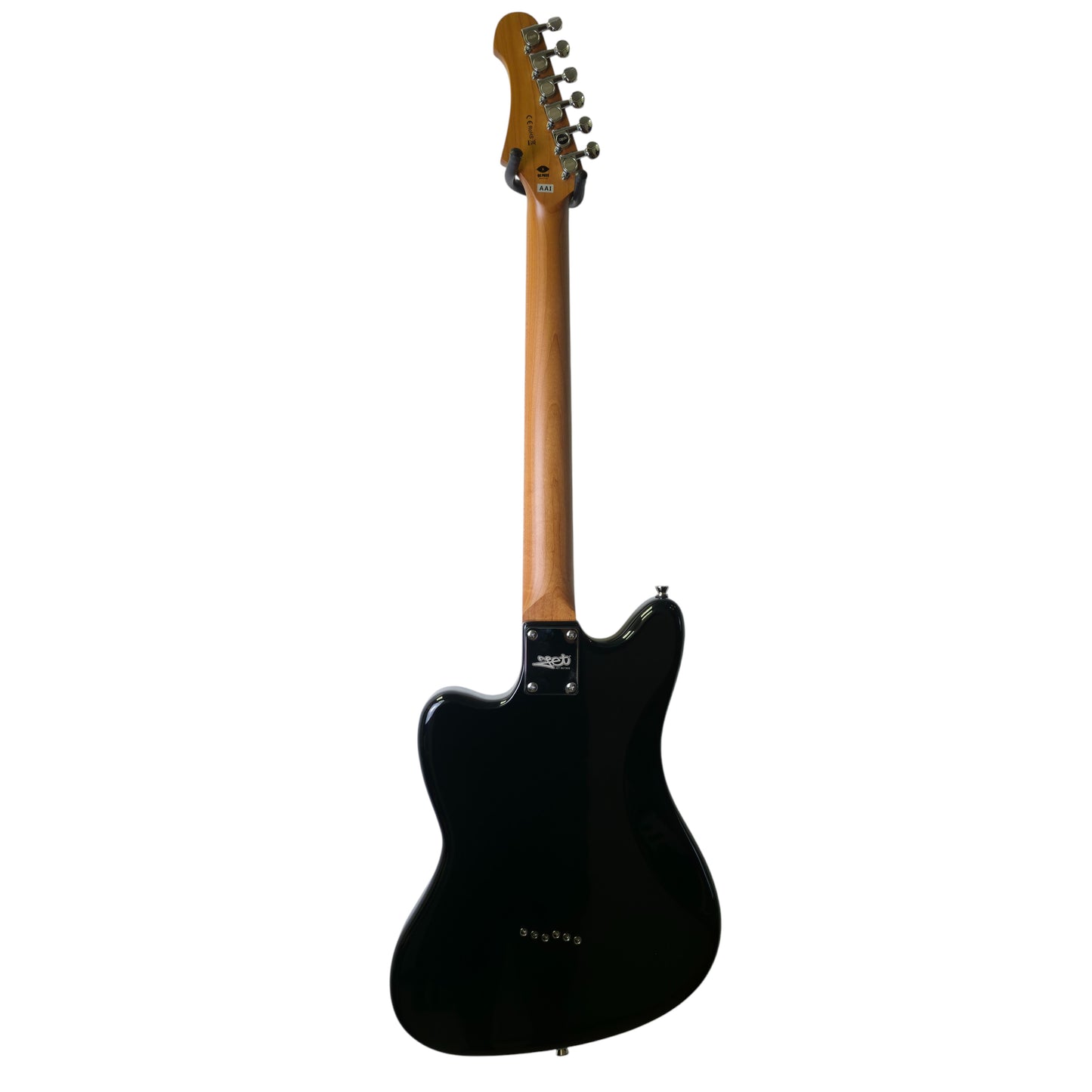Electric Guitar Jet Guitars JJ350 BK Black Free Setup