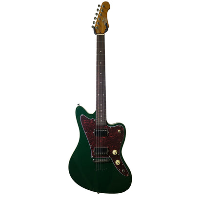 Electric Guitar Jet Guitars JJ350 GR R Green Free Setup
