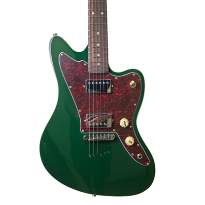 Electric Guitar Jet Guitars JJ350 GR R Green Free Setup