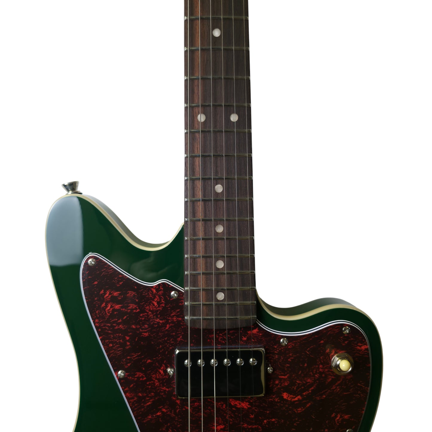 Electric Guitar Jet Guitars JJ350 GR R Green Free Setup