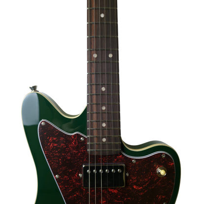 Electric Guitar Jet Guitars JJ350 GR R Green Free Setup