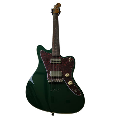 Electric Guitar Jet Guitars JJ350 GR R Green Free Setup