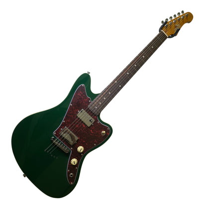 Electric Guitar Jet Guitars JJ350 GR R Green Free Setup