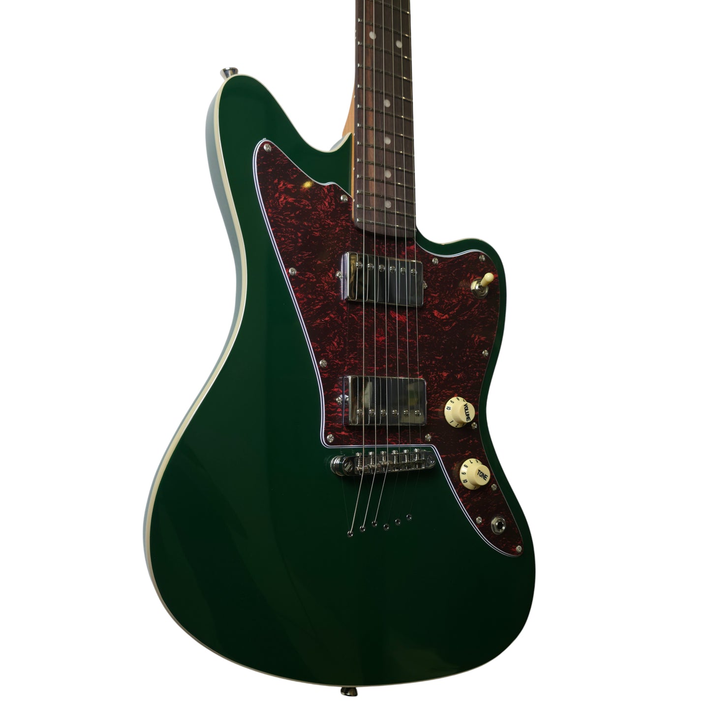 Electric Guitar Jet Guitars JJ350 GR R Green Free Setup