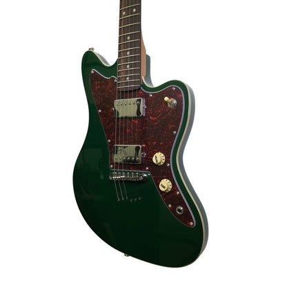 Electric Guitar Jet Guitars JJ350 GR R Green Free Setup
