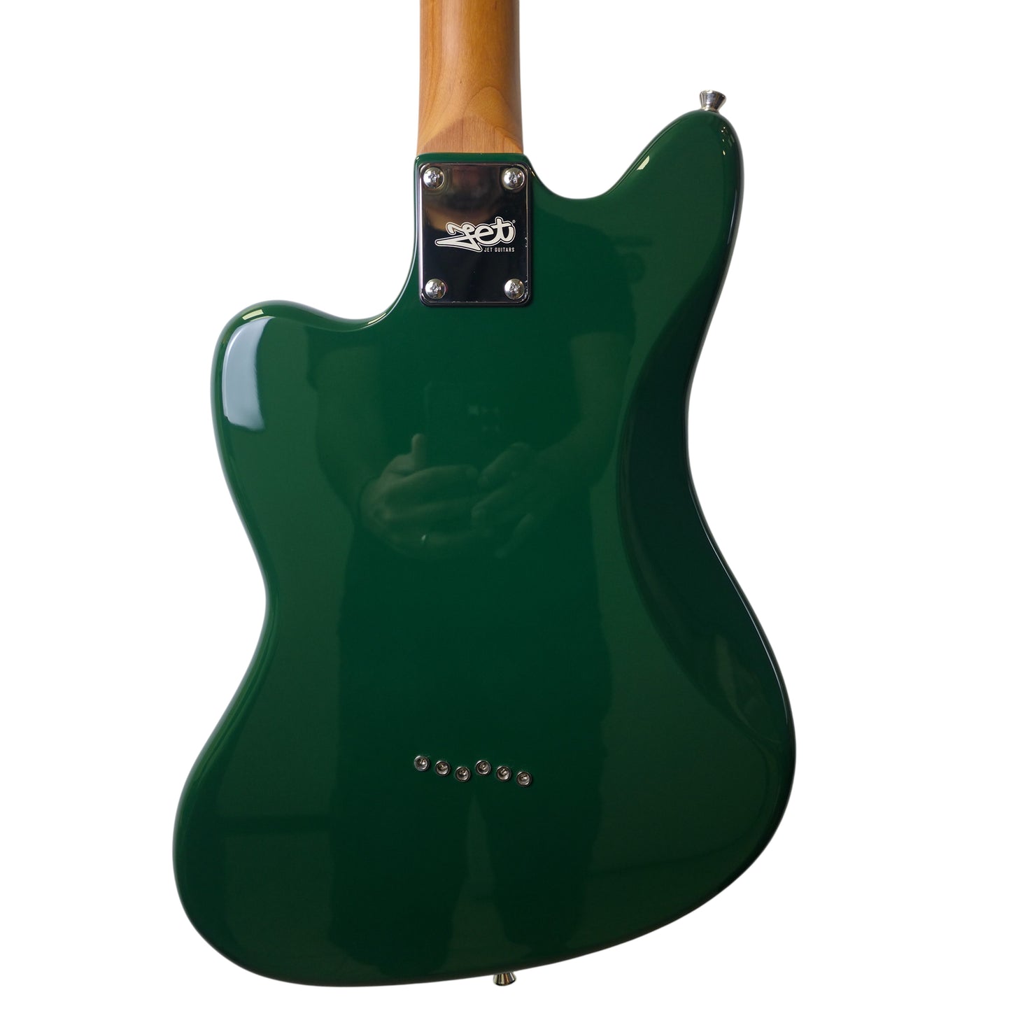 Electric Guitar Jet Guitars JJ350 GR R Green Free Setup