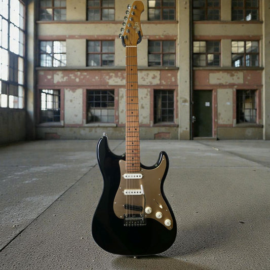 Electric Guitar Jet Guitars JS400 BK KR HSS Kairon Limited Edition Free Setup