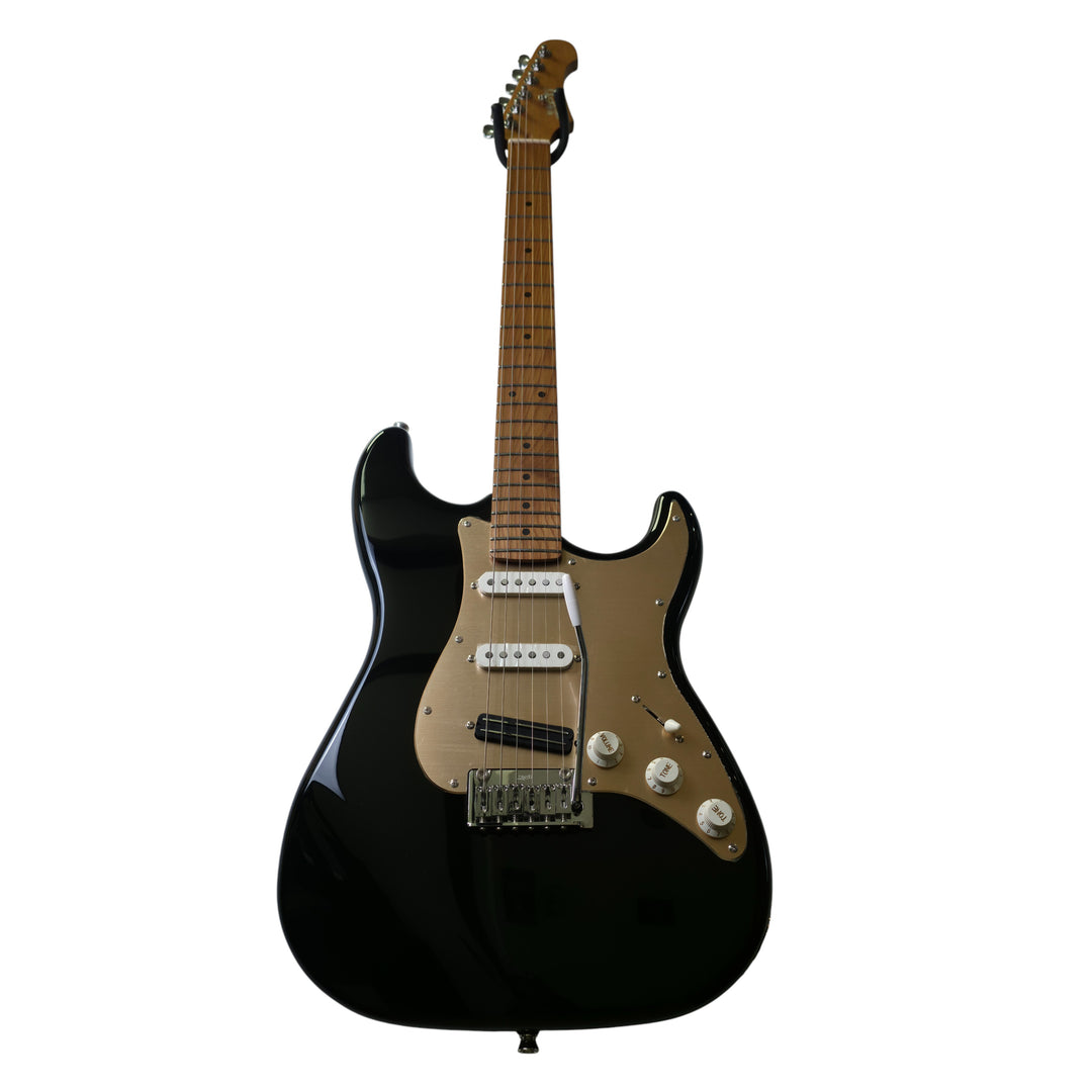 Electric Guitar Jet Guitars JS400 BK KR HSS Kairon Limited Edition Free Setup
