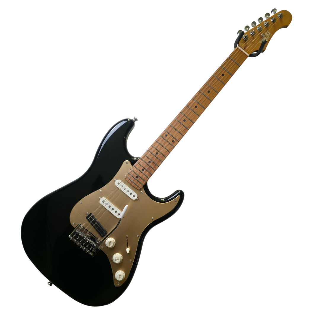 Electric Guitar Jet Guitars JS400 BK KR HSS Kairon Limited Edition Free Setup