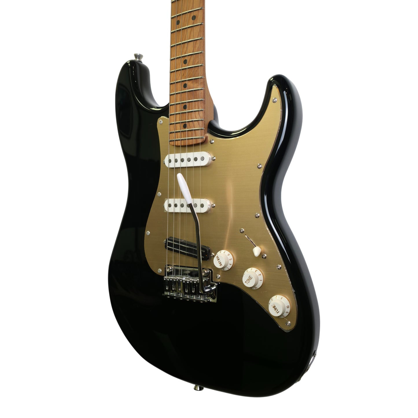 Electric Guitar Jet Guitars JS400 BK KR HSS Kairon Limited Edition Free Setup