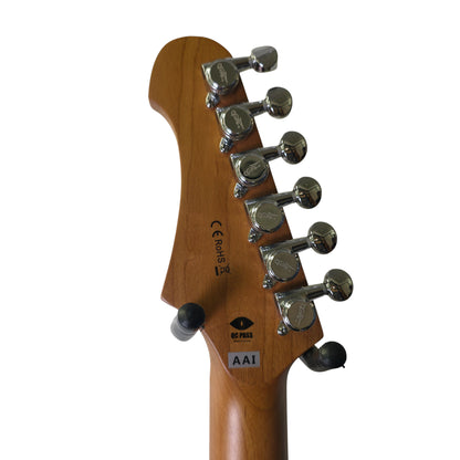 Electric Guitar Jet Guitars JS400 BK KR HSS Kairon Limited Edition Free Setup