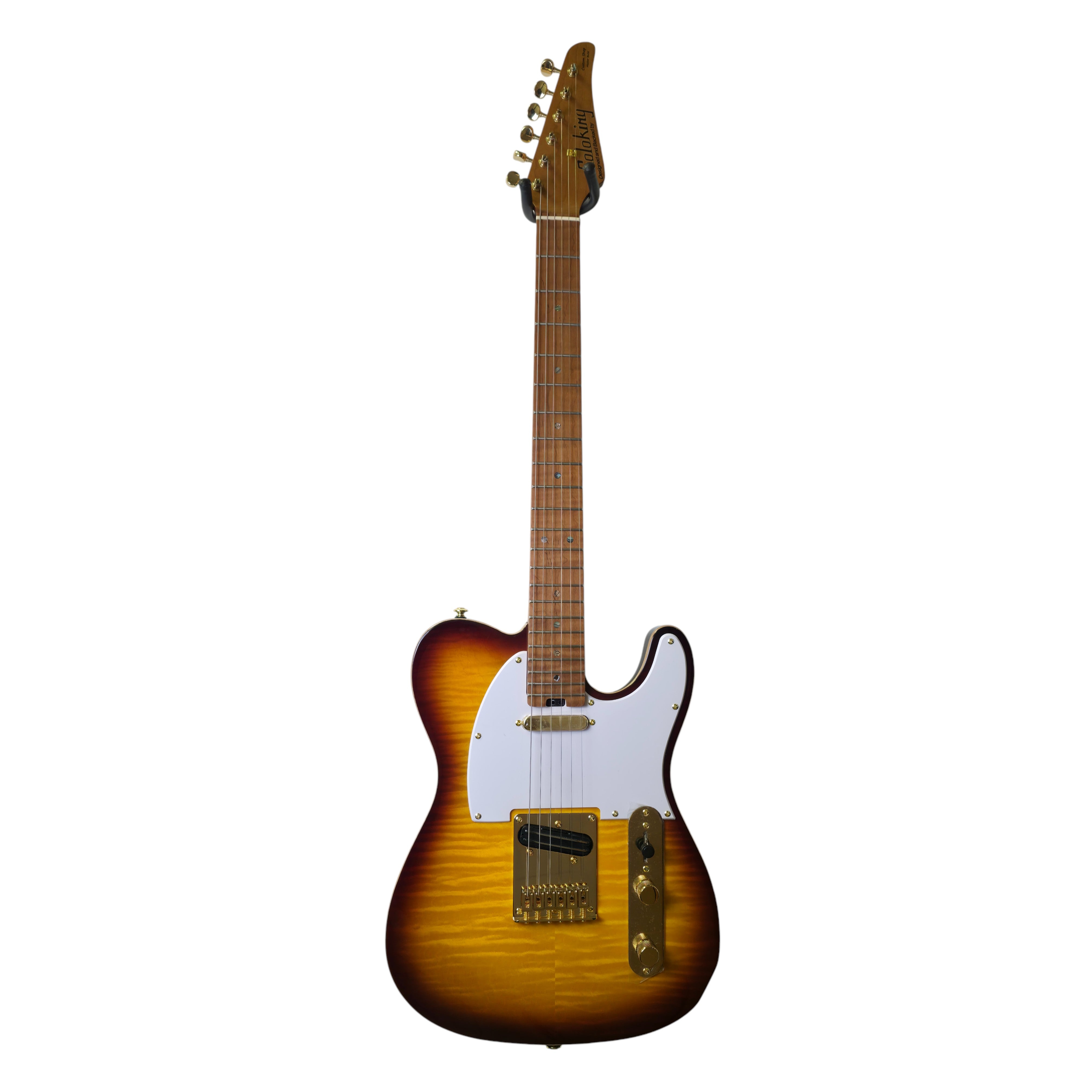 Electric Guitar Soloking MT-1 Fm 22 Deluxe Hotrail With One Piece