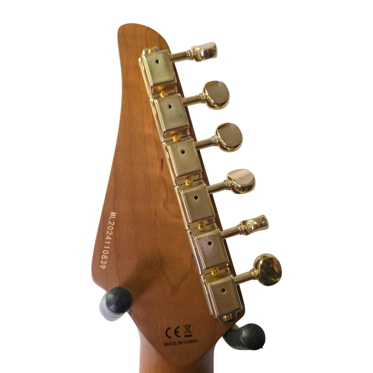 Electric Guitar Soloking MT-1 Fm 22 Deluxe Hotrail With One Piece Roasted Flame Neck In Brown Sunburst