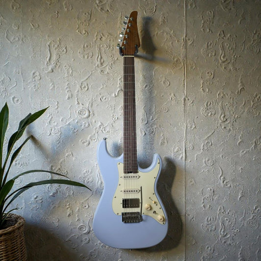 Electric Guitar Soloking MS-11 Classic MKII With Rosewood Fb In Sonic Blue