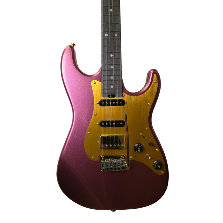 Electric Guitar Soloking MS-1 Classic In Mystic Burgundy With One Piece Rosewood Neck Nafiri Special Run