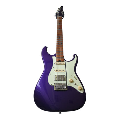 Electric Guitar Soloking MS-1 Classic MKII In Purple Sparkle With Roasted Maple Neck And Fb