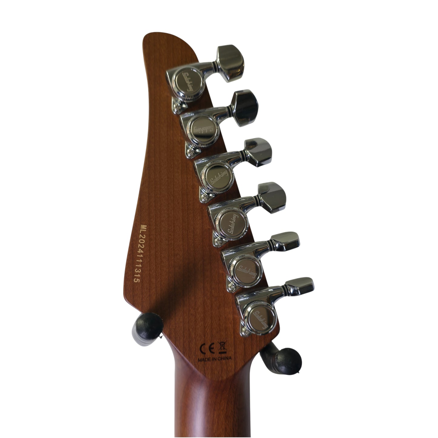 Electric Guitar Soloking MS-1 Classic MKII In Purple Sparkle With Roasted Maple Neck And Fb