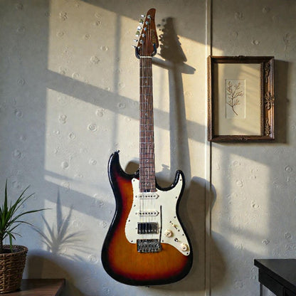Electric Guitar Soloking MS-11 Classic MKII With Rosewood Fb In 3 Tone Sunburst