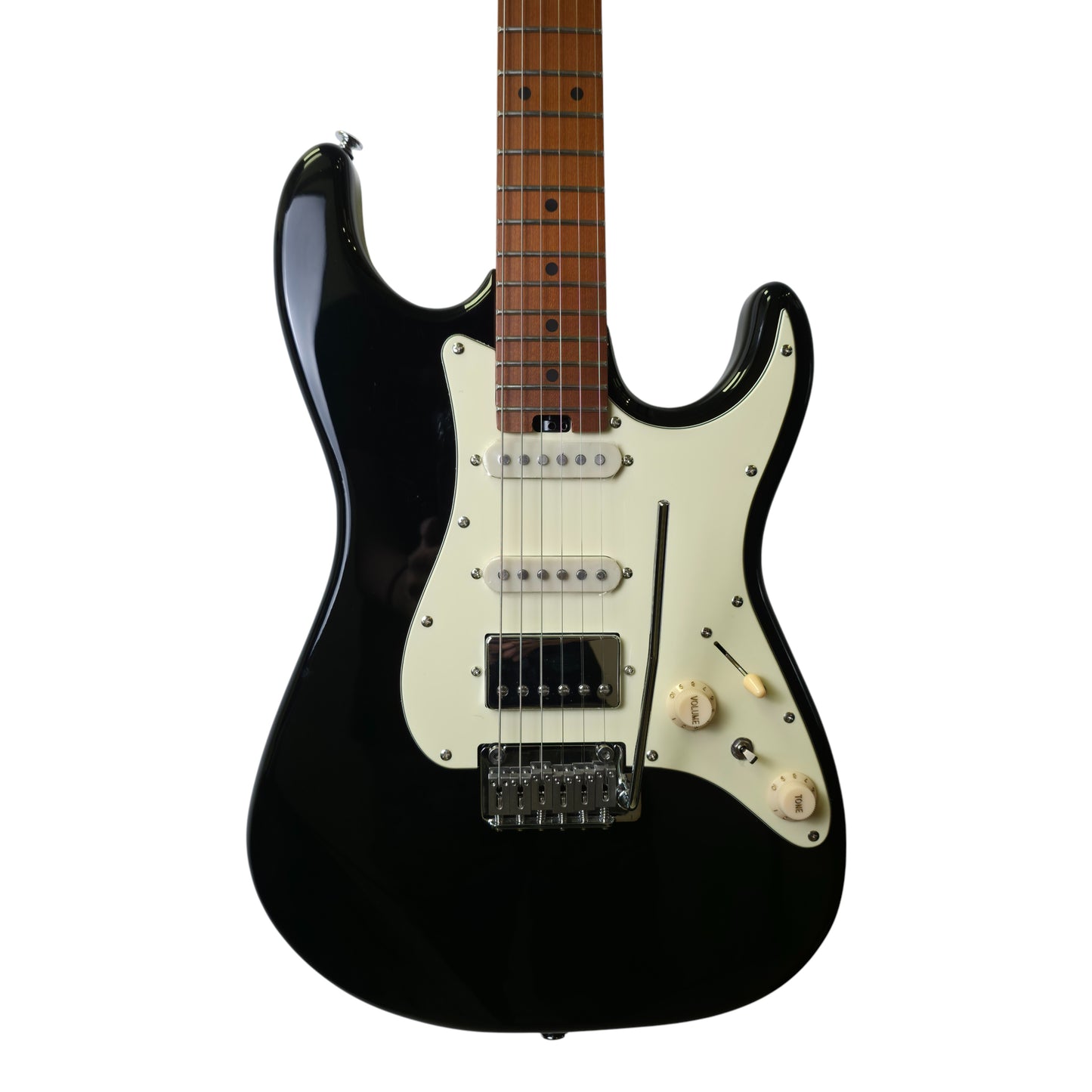 Electric Guitar Soloking MS-11 Classic MKII With Roasted Maple Fb In Ink Black