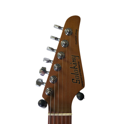 Electric Guitar Soloking MS-11 Classic MKII With Roasted Maple Fb In Ink Black