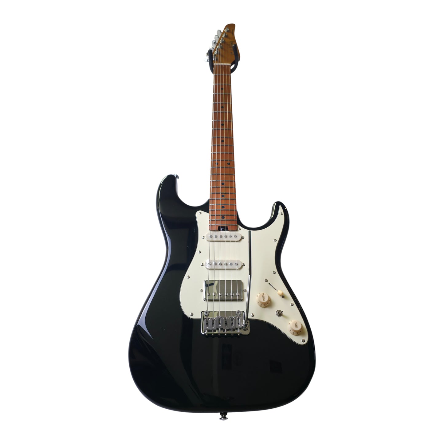 Electric Guitar Soloking MS-11 Classic MKII With Roasted Maple Fb In Ink Black