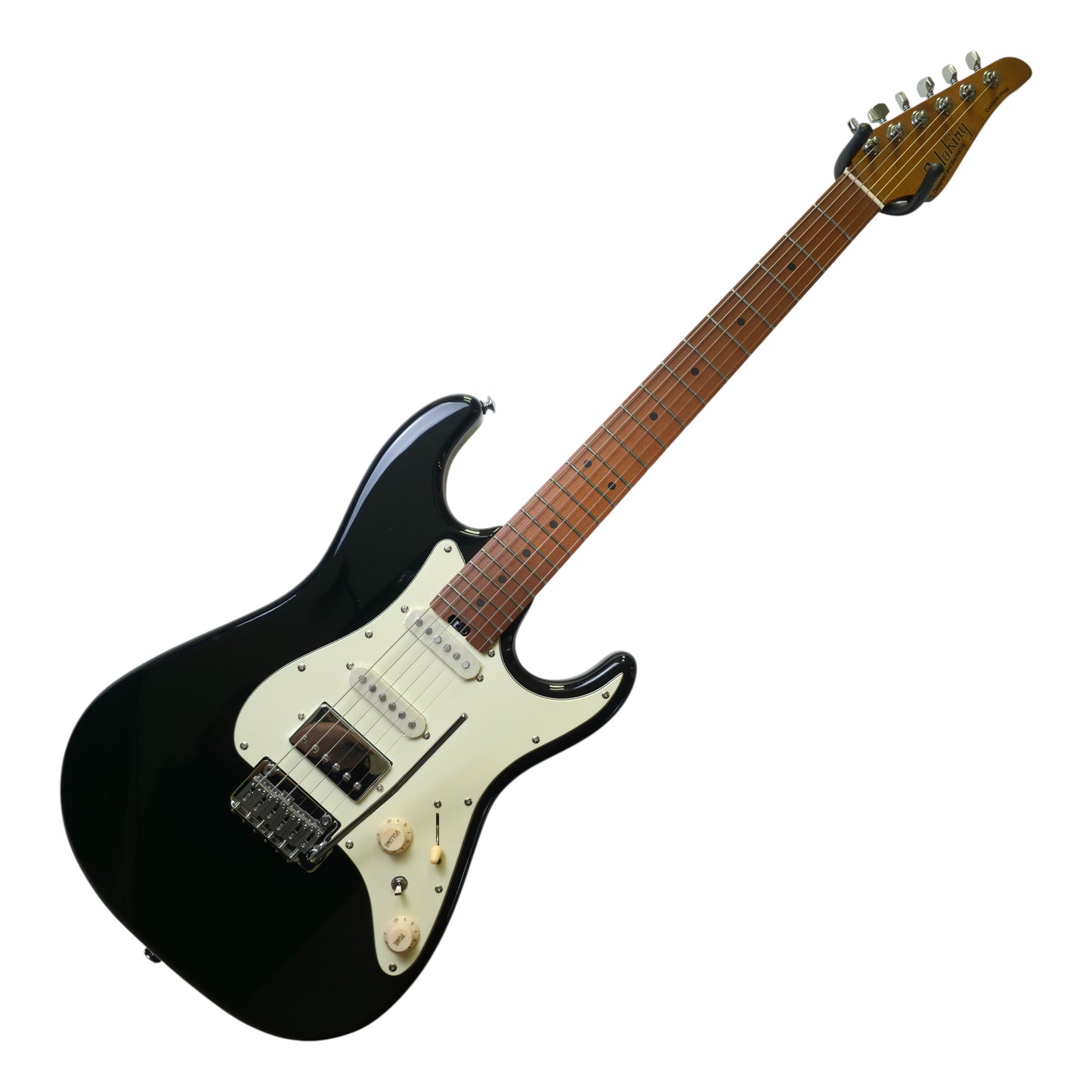 Electric Guitar Soloking MS-11 Classic MKII With Roasted Maple Fb In Ink Black