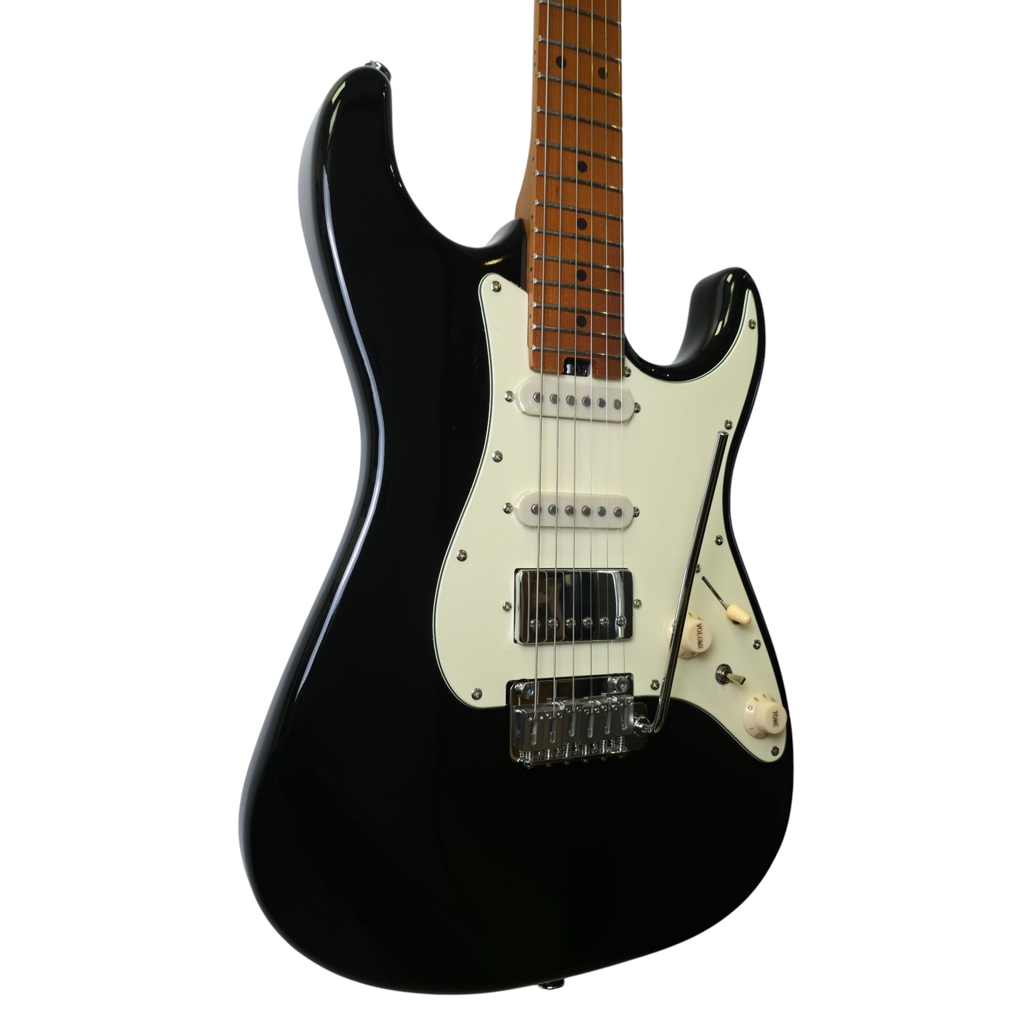 Electric Guitar Soloking MS-11 Classic MKII With Roasted Maple Fb In Ink Black