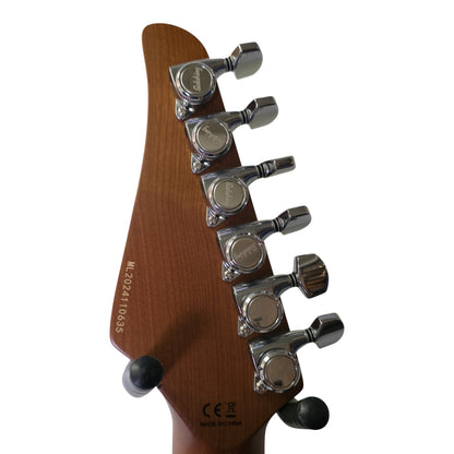 Electric Guitar Soloking MS-11 Classic MKII With Roasted Maple Fb In Ink Black