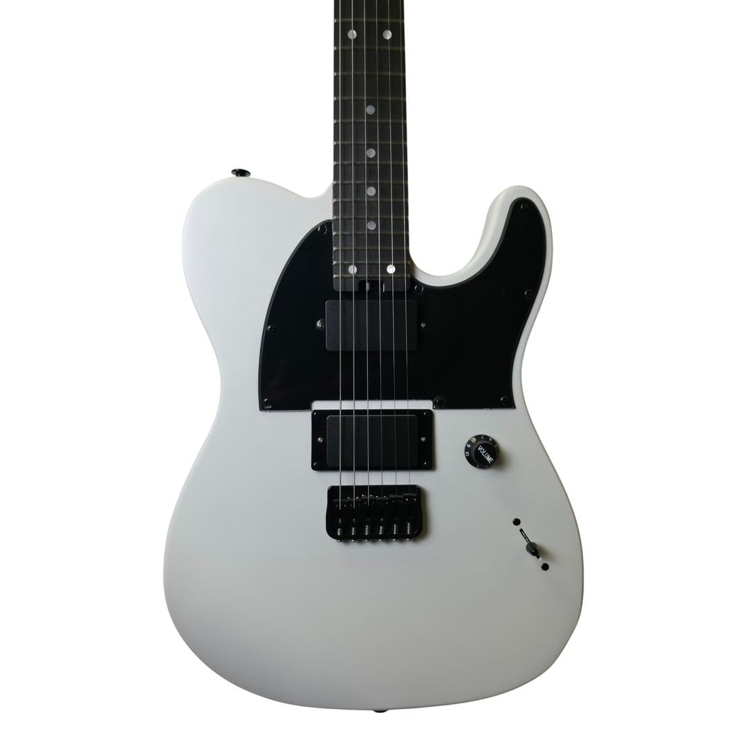 Electric Guitar Soloking MT-1 Deluxe HH 24 In Satin White Matte Nafiri Special Run Jescar
