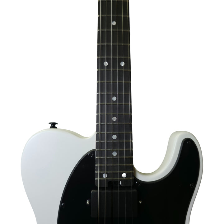 Electric Guitar Soloking MT-1 Deluxe HH 24 In Satin White Matte Nafiri Special Run Jescar