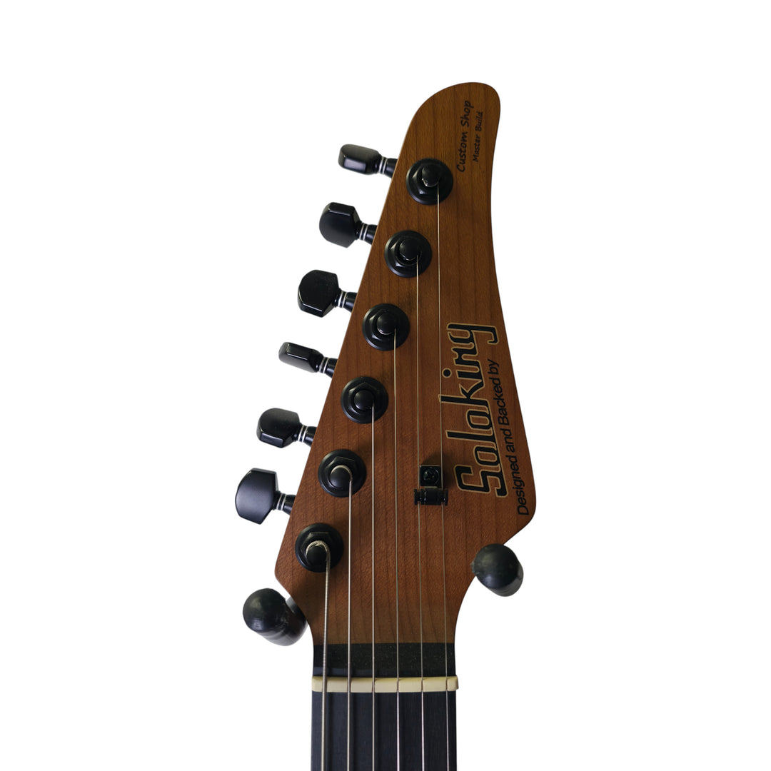 Electric Guitar Soloking MT-1 Deluxe HH 24 In Satin White Matte Nafiri Special Run Jescar