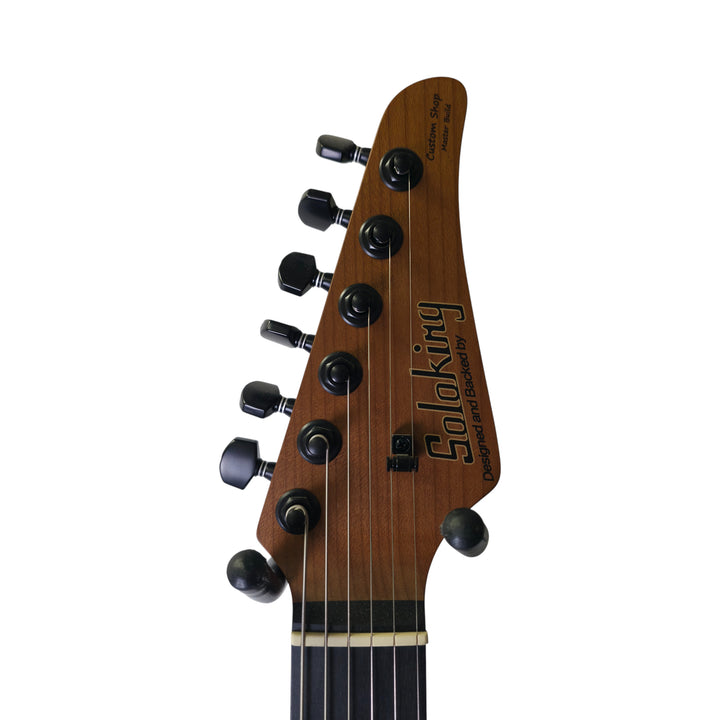 Electric Guitar Soloking MT-1 Deluxe HH 24 In Satin White Matte Nafiri Special Run Jescar