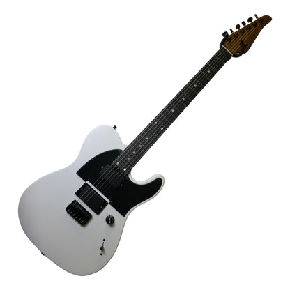 Electric Guitar Soloking MT-1 Deluxe HH 24 In Satin White Matte Nafiri Special Run Jescar