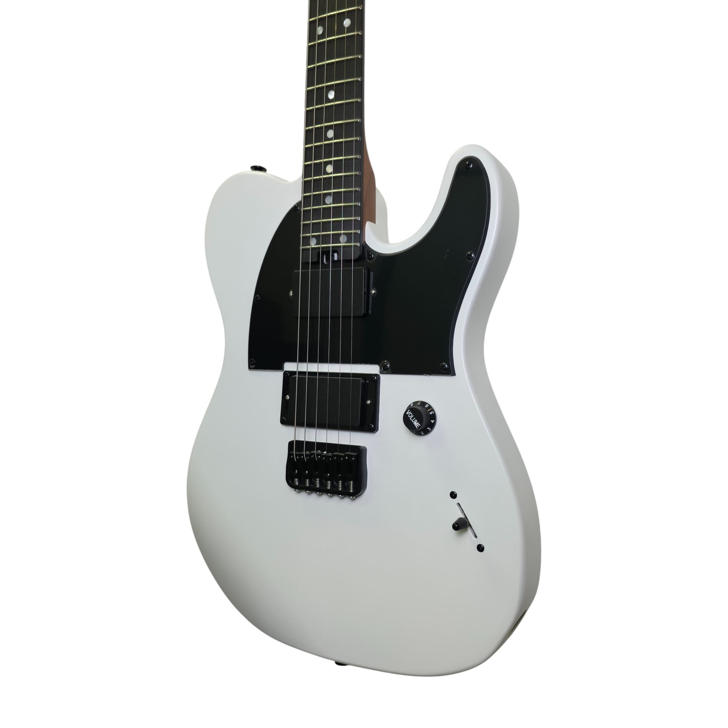 Electric Guitar Soloking MT-1 Deluxe HH 24 In Satin White Matte Nafiri Special Run Jescar
