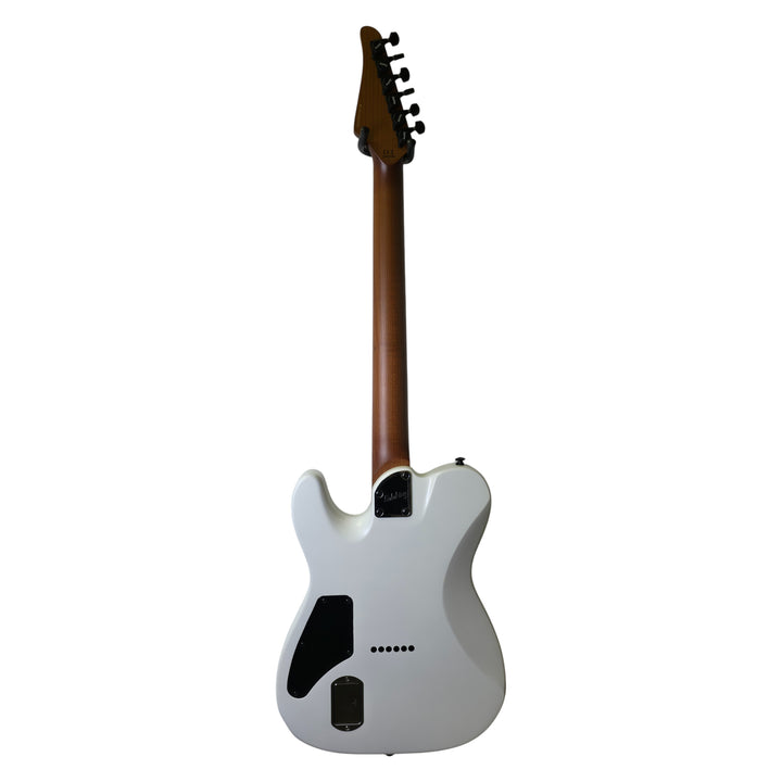 Electric Guitar Soloking MT-1 Deluxe HH 24 In Satin White Matte Nafiri Special Run Jescar