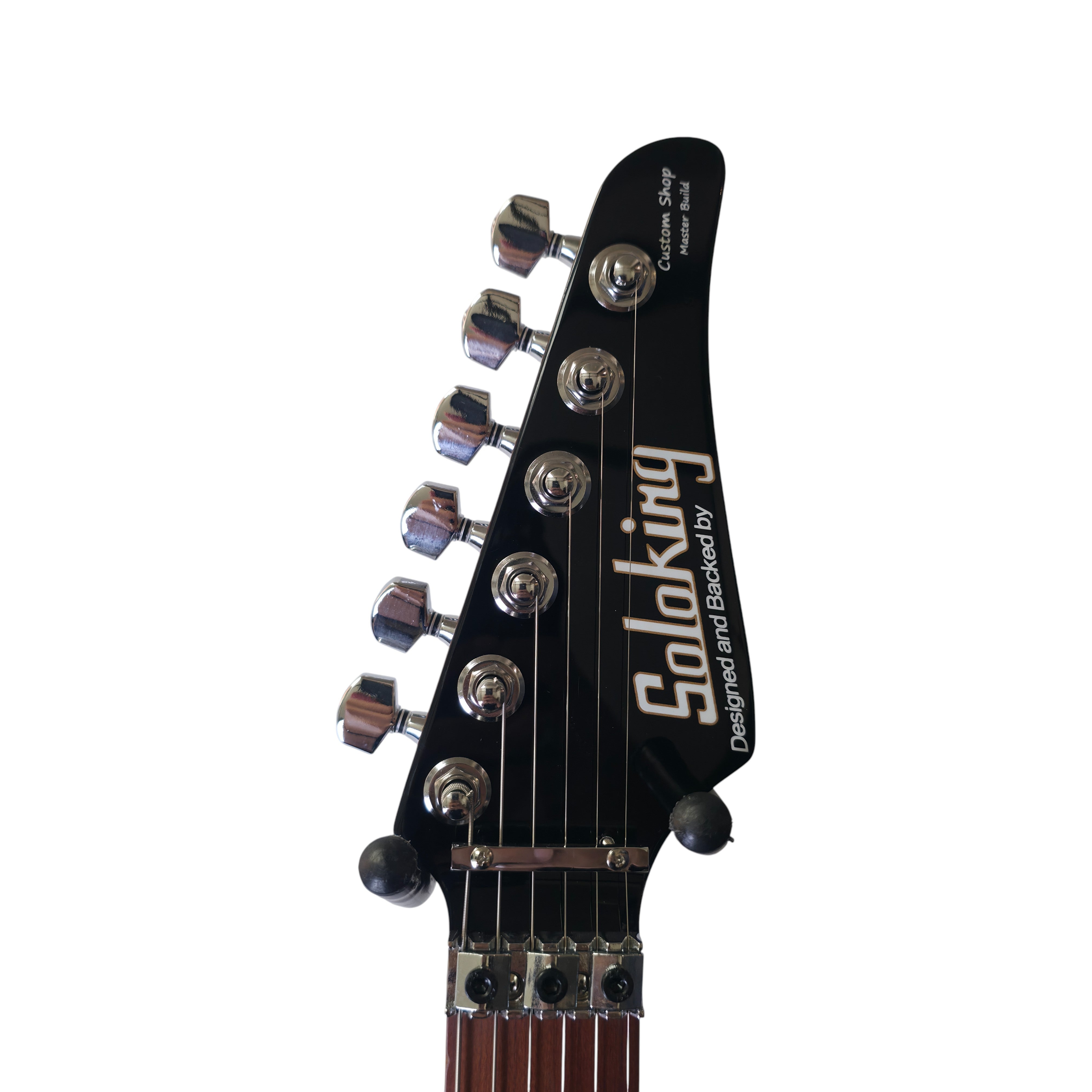Electric Guitar Soloking MT-1 Modern HH Fr 24 In Black Nafiri