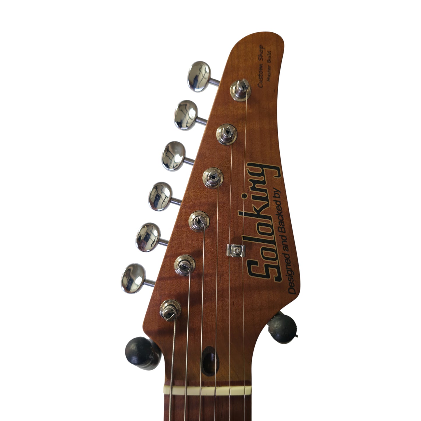Electric Guitar Soloking MT-1 Fm Artisan With Roasted Flame Neck In Honeyburst Nafiri Special Run Jescar
